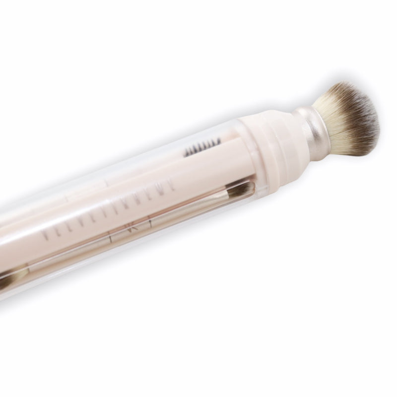12-in-1 Compact Makeup Brush Kit - VELVET KREME BEAUTY